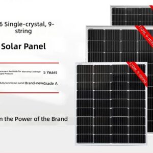 110W-350W Monocrystalline Solar Panel 12V 24V for Home System by Sanlita China factory manufacture wholesale supplier
