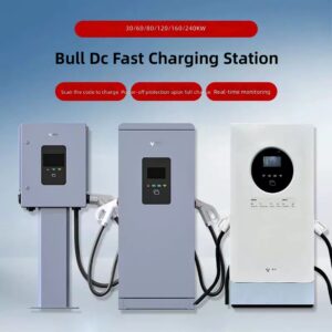 120kW Dual Gun DC Fast Charging Station 380V EV Charger for Commercial Use by Sanlita China factory manufacture wholesale supplier