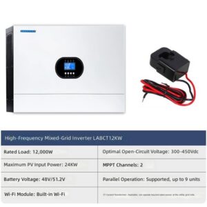 12KW Solar Inverter MPPT Hybrid Off Grid On Grid Inverter 6.5 Parallel by Sanlita China factory manufacture wholesale supplier