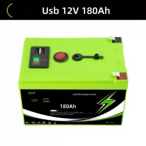 12V 200Ah LiFePO4 Lithium Battery with Display for RV Camping Solar Storage by Sanlita China factory manufacture wholesale supplier