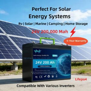 24V LiFePO4 Battery 100Ah 180Ah 220Ah Portable Power Station by Sanlita China factory manufacture wholesale supplier