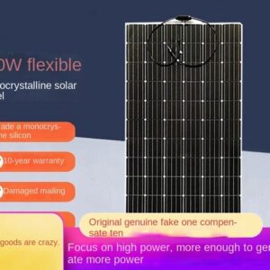 300W Semi-Flexible Solar Panel for RV Camper Van Charging by Sanlita China factory manufacture wholesale supplier