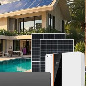 5000W Solar Generator System for Home Villa Roof 220V Off-Grid & On-Grid Complete Energy Storage Equipment by Sanlita China factory manufacture wholesale supplier