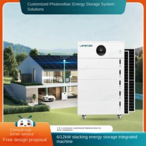 6/12kW Stackable Solar Energy Storage System for Home Backup Power by Sanlita China factory manufacture wholesale supplier