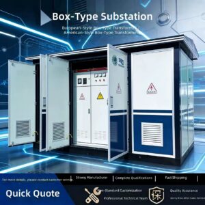 630/800KVA Outdoor Prefabricated Box Type Substation by Sanlita China factory manufacture wholesale supplier