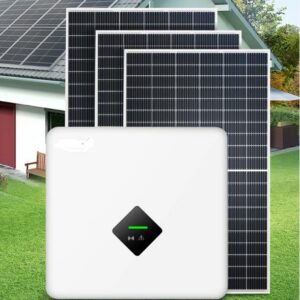 Solar PV Hybrid On-Grid Off-Grid Generator System 380V Household Carport Energy Storage Lithium Battery by Sanlita