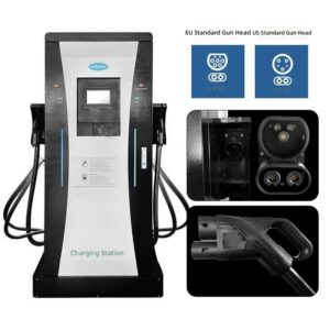 CCS2 DC Fast Charger 120KW EV Charging Station CCS1 by Sanlita China factory manufacture wholesale supplier