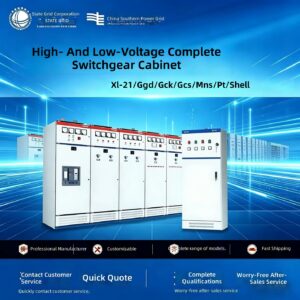 GGD GCK GCS MNS XL-21 Power Distribution Cabinet Low Voltage Switchgear 10kV by Sanlita China factory manufacture wholesale supplier