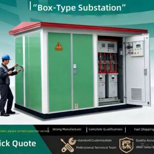 Outdoor Prefabricated Substation 630/800kva Box Type Transformer by Sanlita China factory manufacture wholesale supplier